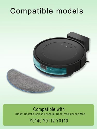 Vac Mop Pads for iRobot Roomba 104/105/105x/Y/Essential Combo Series - color: 6 Pack for 105&104