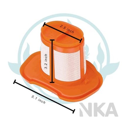 HHVKF10 Filter for Black and Decker Dustbuster Filter,Washable Replacement Filters for black and decker handheld vacuum filter-HHVK320J10/320J61/320JZ01/415B01/515J00/515J00FF/515JP07/515BPF07