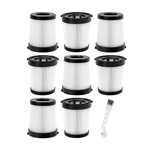 8 Pack FSV001 Replacement Filters Compatible with Fabuletta Cordless Vacuum - color: 8Pack