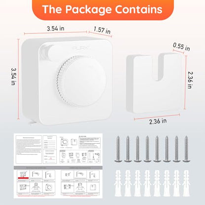 Retractable Clothesline Indoor, Non-Sagging Outdoors Clothesline Retracting, Heavy Duty Retractable Clothes Drying Laundry Line, Wall Mounted Stainless Steel Line - 13.8 Ft (White) - color: White