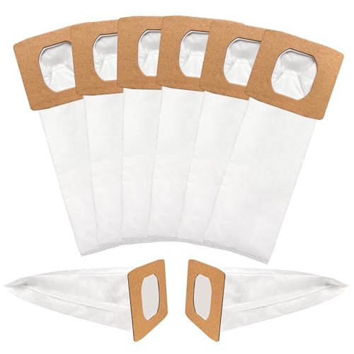 8 Pack Type I HEPA Vacuum Bags Compatible for Hoover Platinum Type I Canister Vacuum Cleaner, Replace Part AH10005