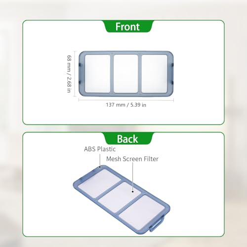 Pre-Filters for eufy 11S 12 15C 15T 25C 30 30C 35C R450 R500, 2-Pack