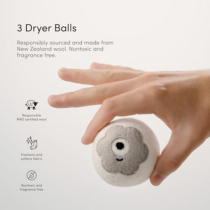 Dirty Labs | Enzyme Buddies New Zealand Wool Dryer Balls | 3 Pack - color: Enzyme Buddies
