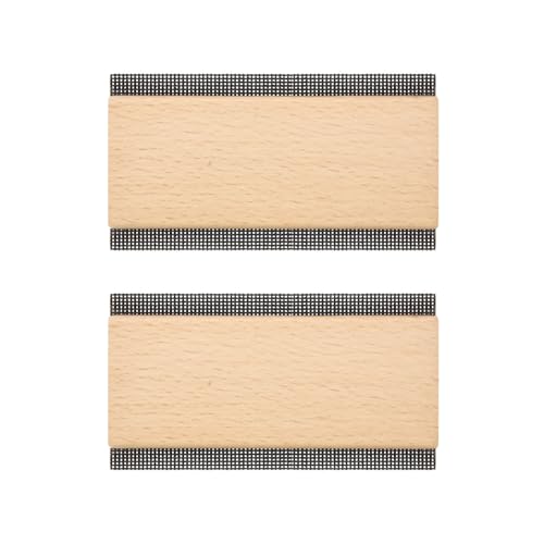 2PCS Sweater Cashmere Comb Shaver Cashmere Pill Remover Portable Fabric Clothes Shaver Wooden Pilling Fabric Lint Remover Brush for Home Travel Use