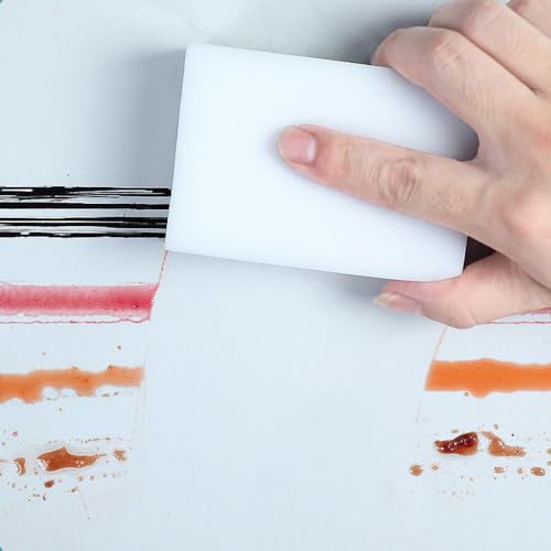 15PCS Magic Sponge Eraser Bulk White Melamine 1.5cm Cleaning for Kitchen Shoe Furniture Bathroom Shower Cleaner (15PCS 1.5cm Thick) - color: 15pcs 1.5cm Thick
