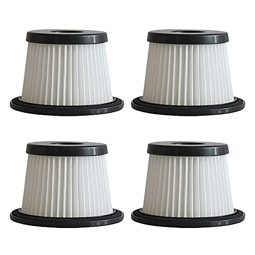 4pcs Filter Vacuum Dust Filters Compatible with MOOSOO K24 Cordless Vacuum - color: 4PCS