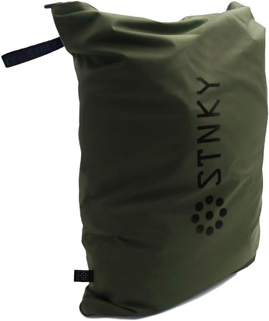 STNKY Bag Pro - Laundry Bags With Zips, Handles and Internal Mesh Bag for Travel, Yoga, Healthcare, Gym Kit, Laundry (XL, Forest Green) - color: Forest Green, size: X-Large