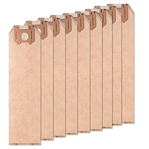 9 Pack Type LW HEPA Vacuum Cleaner Bags Replacement for Oreck Magnesium Upright Vacuum LWPK6OH LWPK25OH LWPK3OH