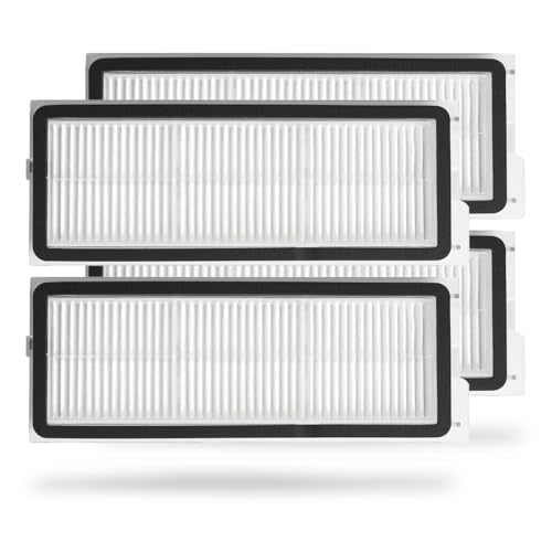 4Pack Washable Filter Replacement Parts For Roborock Qrevo MaxV,Qrevo S,Qrevo Plus,Qrevo Pro,Qrevo Curv,Qrevo Curv S5X,Qrevo Edge,Qrevo Edge S5A,QV35A Robot Vacuum Cleaners, High Efficiency Filters - color: QRevo Pro Filter