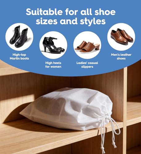 VASSON Shoe Washing Machine Bag, 2 Pack XL Laundry Bags for Sneakers - color: 2Pack Cool Grey / Klein Blue