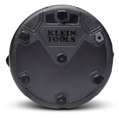 Klein Tools BC535 Straight Bucket, 17-Inch Utility Bucket, 200-Pound Load, 1680D Nylon, Drain Holes, Reinforced Straps, Hi-Vis Orange Interior - size: Nylon, 200-Pound Load