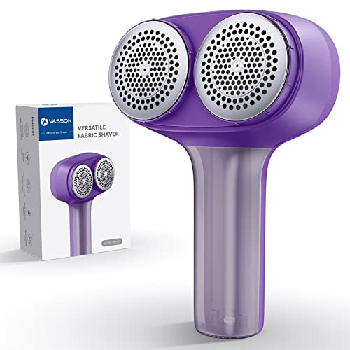 VASSON Fabric Shaver, Sweater Depiller & Pilling Remover - color: Purple