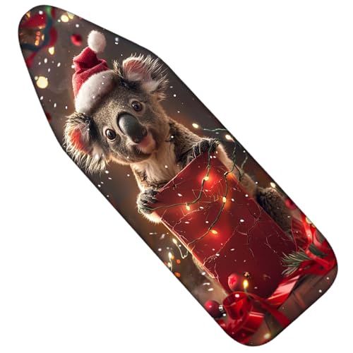 Nuxovilar Winter Koala Ironing Board Cover 15x54 Inches Polyester - color: Yzx02149