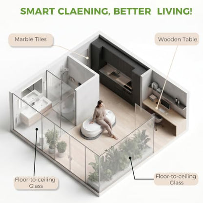 KKI Window Cleaning Robot, Auto-Dual Spray,for High-Rise Windows 4min/㎡ - color: White-gray