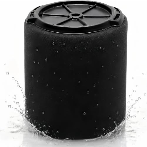 VF7000 Foam Filter for Rid-gid Shop Vac 5-20 Gal Wet/Dry Vacuums - color: black