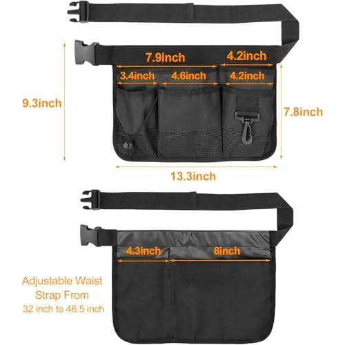 Cleaning Apron Housekeeping 2PK 7 Pockets Cut Resistant Adjustable
