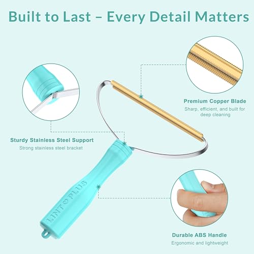 Deep Cleaner Pro Pet Hair Remover 10-Pack Mega Value Set - Carpet Rake & Multi-Surface Scraper for Dog & Cat Hair on Rugs, Couches, Pet Towers, Car Seats, Stairs & Clothing - Reusable Travel-Size - size: Pro*10