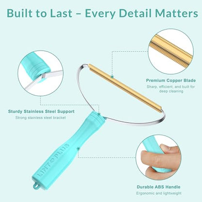Deep Cleaner Pro Pet Hair Remover 10-Pack Mega Value Set - Carpet Rake & Multi-Surface Scraper for Dog & Cat Hair on Rugs, Couches, Pet Towers, Car Seats, Stairs & Clothing - Reusable Travel-Size - size: Pro*10