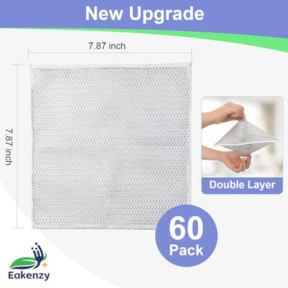 Non Scratch Wire Dishcloth, Multipurpose Wire Dishwashing Rag for Wet and Dry, Steel Cloth for Washing Dishes, Rust Removal Cleaning Cloth Kitchen, No Odor, Double Layer, 60 Pack - size: 60 Pack