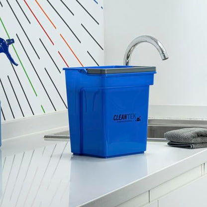 Restaurantware 4 qt Blue Cleaning Bucket - color: Blue, size: 4 Quarts