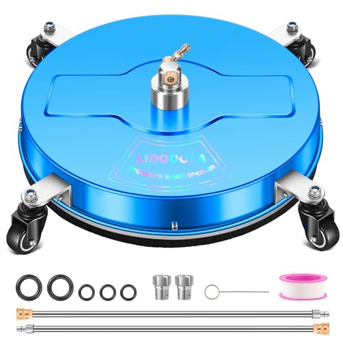 LidoDola 19'' Pressure Washer Surface Cleaner Blue, Power Washer Accessory - size: 19 INCH BLUE