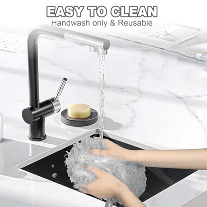 Eunice Ceiling Fan Cleaner Duster with Extension Pole, Gray 7FT - color: Gray, size: 7FT