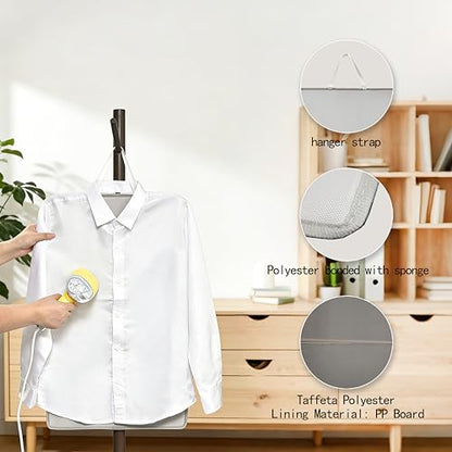 Large Ironing Mat with Mesh Pad, Foldable & Portable - size: 26.4"L x 15.9"W