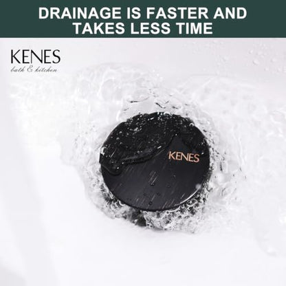 KENES Oil Rubbed Bronze Pop Up Bathroom Sink Drain Stopper Without Overflow - color: Oil-rubbed Bronze, size: Big Pop up Cap (Without Overflow)