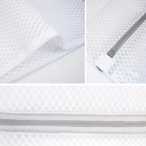 GOGOODA Mesh Laundry Bag for Delicates - size: 1 Large Bag, 1 Extra Large Bag