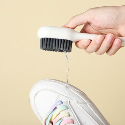 2 Pcs 2 in 1 Multifunction Cleaning Brush Shoe Laundry Brush, Scrub Brushes