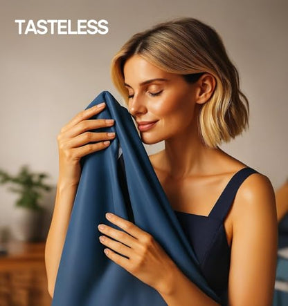Waterproof Apron with Comfortable Adjustable Bib Rubber Vinyl Dishwasher Heavy Duty Apron for Men Women Dishwashing - color: Dark Blue