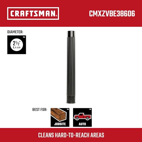 CRAFTSMAN CMXZVBE38606 2-1/2 in. Extension Wand Wet Dry Vac Attachment - style: Extension Wand