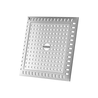 Drain Hair Catcher for Bathroom Sink,4.8" Stainless Steel and Silicone Shower Drain Covers Suitable for Drains and Bathroom Floors (1, Gray) - color: Gray