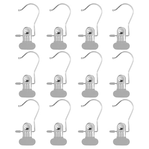 Pants Socks Hanger with Clip (Plus Version) for Hanging Leggings in Closet, Space Saving Yoga Pants Hanger Clip Hanger Organizer, Organizer and Organizer for Jeans, Shorts, Skirts, Hats (Silver Gray) - color: Silver Gray