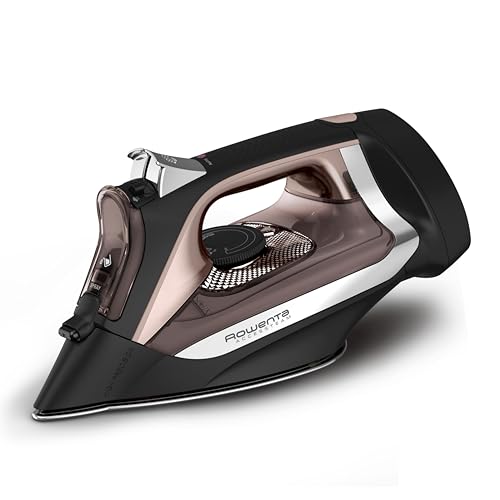 Rowenta AccessSteam Cordreel Steam Iron for Clothes, Anti-Drip Protection, Clothes Iron with Steamer, DW2459U1 - style: Cordreel Iron - Steam Diffusion