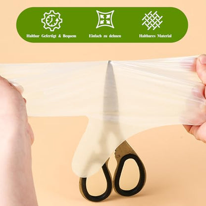 Disposable TPE Cooking Gloves, Ideal for Cleaning and Food Prep, Latex & Powder Free, Food safe - size: X-Large, style: 4*100pcs
