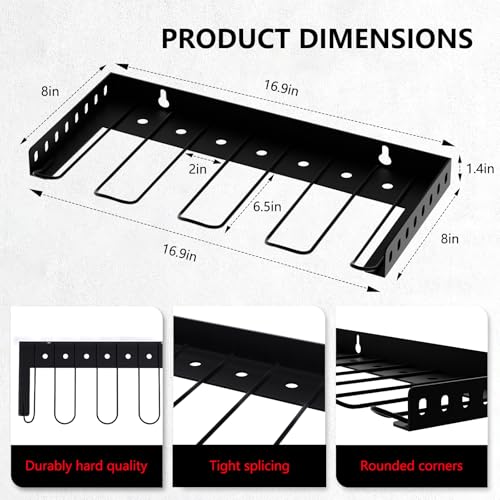 Power Tool Organizer Wall Mount, 2 Tier Tool Organizer for power tool Storage,Garage Tool Organizer for Home Gift