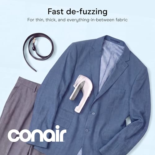 Conair Fabric Shaver & Lint Remover for Every Fabric, Rechargeable, 2" Head - size: Pack of 1
