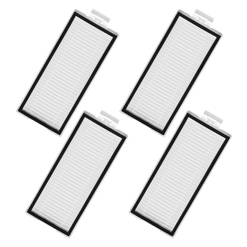 4 Pack Washable Filter For Roborock Q5 Pro Q5 Pro+(Plus) Q5 Max+(Plus) Q5 DuoRoller+ Q7 Q7+ Q7 Max Q7 Max+ Q8 Max Q8 Max+ Robot Vacuum Cleaner Accessories Replacement Part True HEPA Filter For Robotic - color: 4 Pack Washable True HEPA Filter