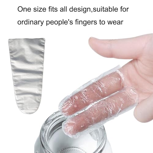 300 Pack Plastic Finger Cots Disposable Hemorrhoid Cream Applicator Tool Clear Plastic Sleeve Finger Covers for Hemorrhoid Ointment Treatment Application Fissure Cream Feminine Anti-Itch Cream