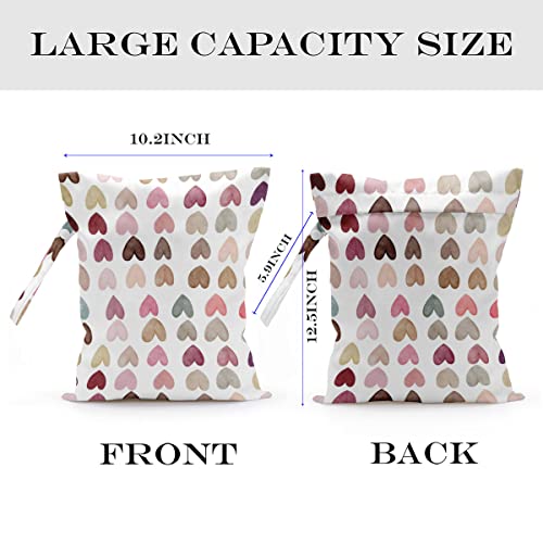 2 Pcs Wet Bag, Wet Dry Bag, Wet Bag for Swimsuit, Travel, Beach, Pool, Diapers, Dirty Yoga Gym Clothes, Toiletries, Makeup Bag, Lemon Decor Lemon Gifts Birthday Gift Ideas for Women s. - color: multicolour237