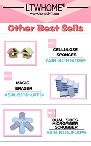 Magic Cleaning Sponge Eraser Multi-Functional Melamine Foam for Kitchen, Bathroom, Wall(Pack of 30)