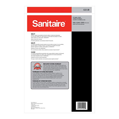 5PK ST Style Sanitaire Vacuum Bag