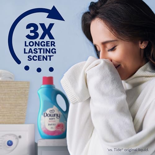 Downy Liquid Fabric Softener,April Fresh 2-in-1 Fresh & Soft,140 Fl Oz,190 Loads,Fabric Conditioner For Freshness And Softness,(Pack of 2) - size: 140 Fl Oz (Pack of 2)