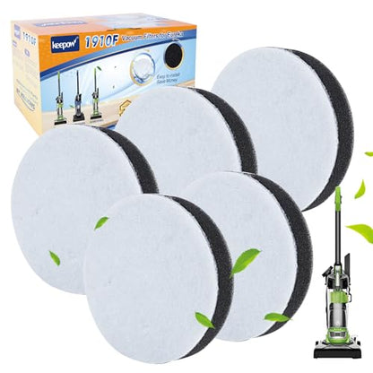 KEEPOW Replacement Vacuum Filter Compatible with Eureka NEU100 NEU10AE5 - size: 5 Pack