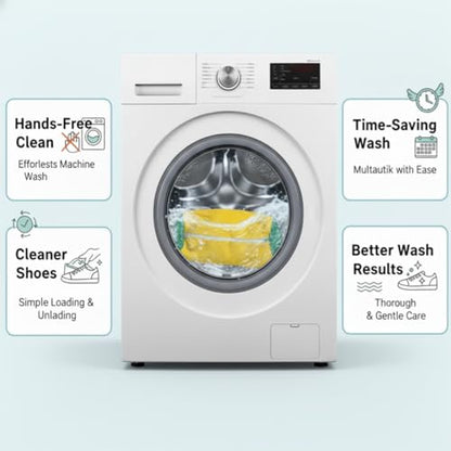 Reusable Shoe Laundry Bags 2 Pack for Washer Dryer, Oversized Shoe Bags