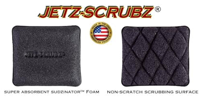 Jetz-Scrubz Original Magic Scrubz Scrubber Sponge Rectangle (6-Pack)