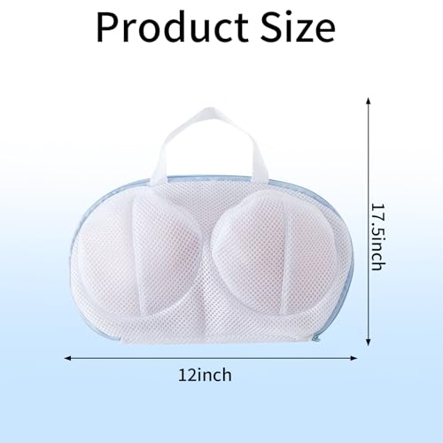 4 Pack Large Bra Washer Laundry Bags for Washing Machine,Mesh Laundry Bags for Bras,Be Suitable For Socks, Underwear, Gentle Wash And Durable Fabric - color: 4PCS