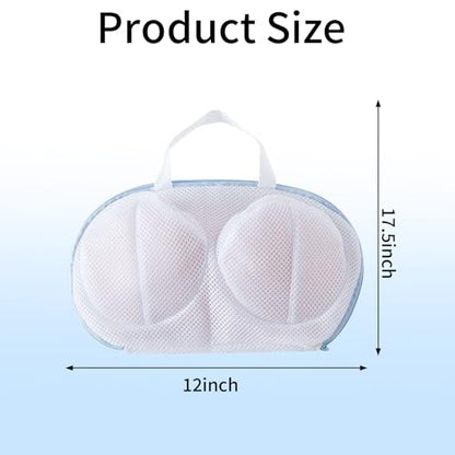 4 Pack Large Bra Washer Laundry Bags for Washing Machine,Mesh Laundry Bags for Bras,Be Suitable For Socks, Underwear, Gentle Wash And Durable Fabric - color: 4PCS