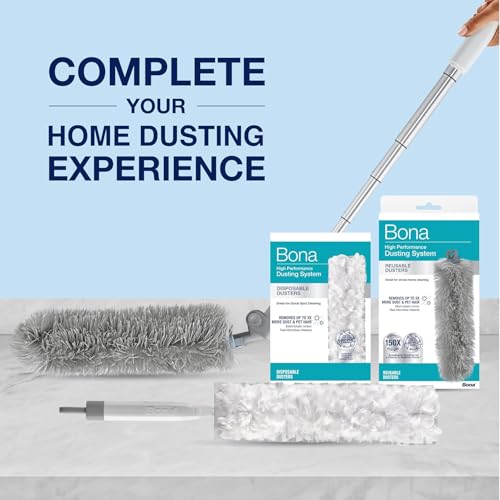 Bona Reusable Dusters - 2 Pack - High Performance Dusting System